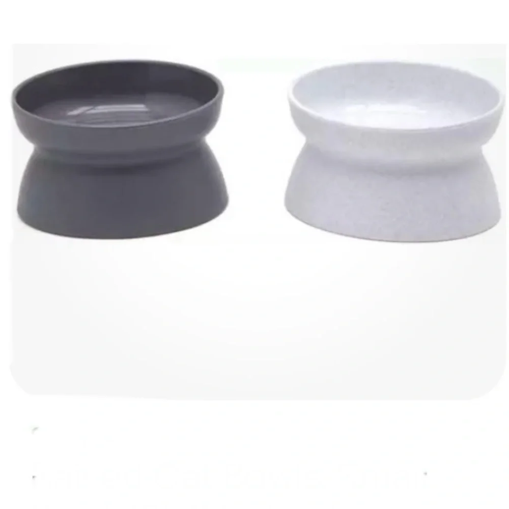 2 Raised Kitty City Cat (or Dog) Bowls Small Bowls & cat toys